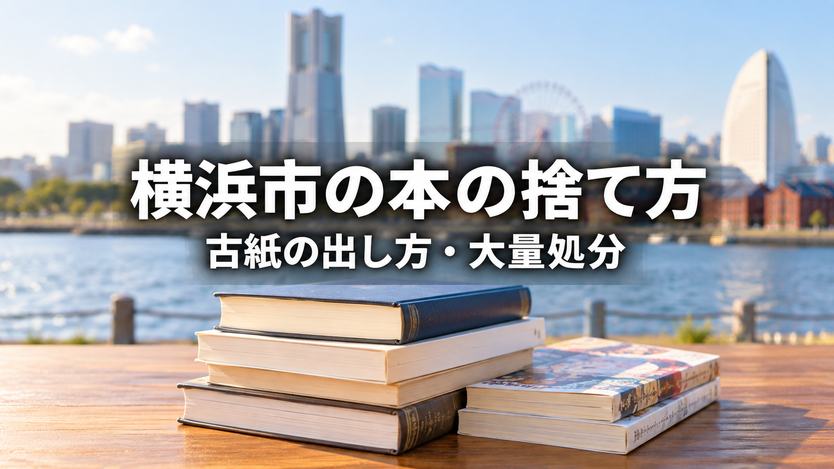 横浜市で処分する本・漫画・雑誌のイメージ