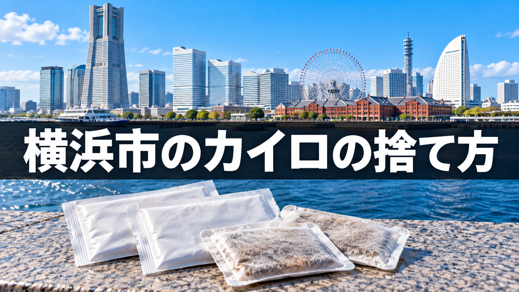 横浜市でカイロを正しく捨てる方法